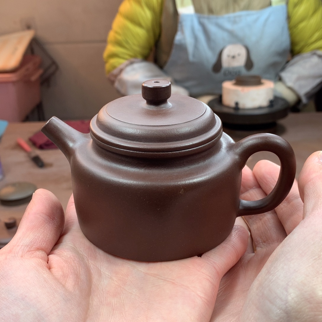 茶壶紫砂小德中 紫泥