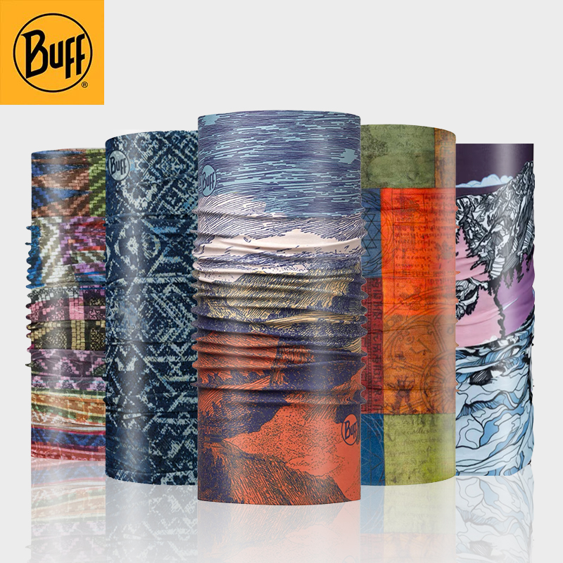 BUFF魔术头巾秋冬跑步脖套户外运动面罩防晒面巾保暖登山防风