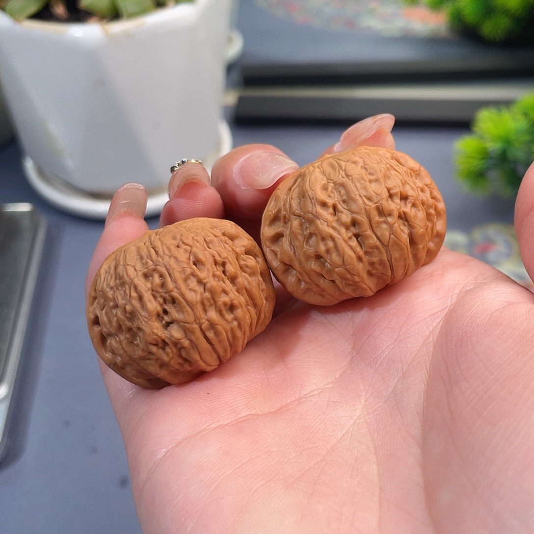 文玩核桃把件铁锤35 S4号