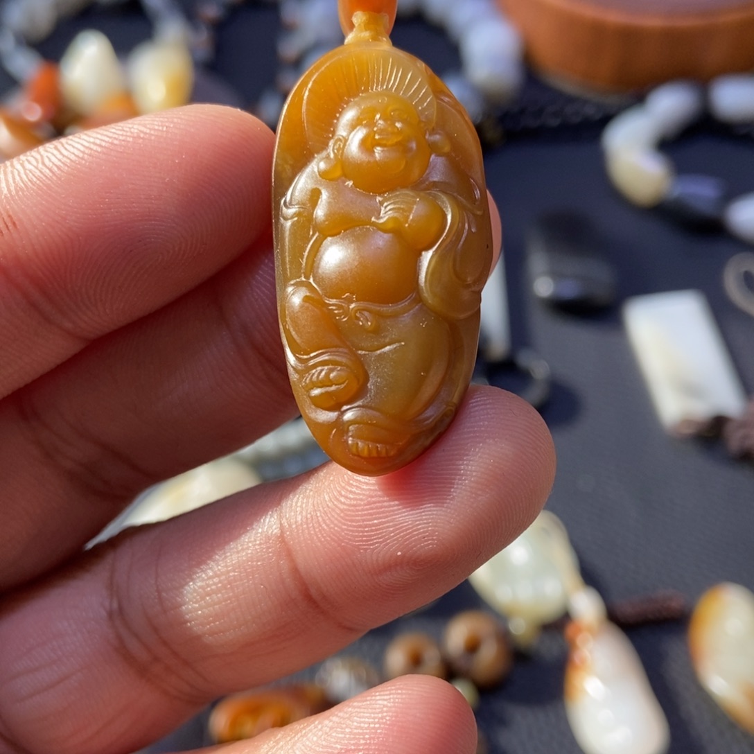 和田玉挂件未镶嵌