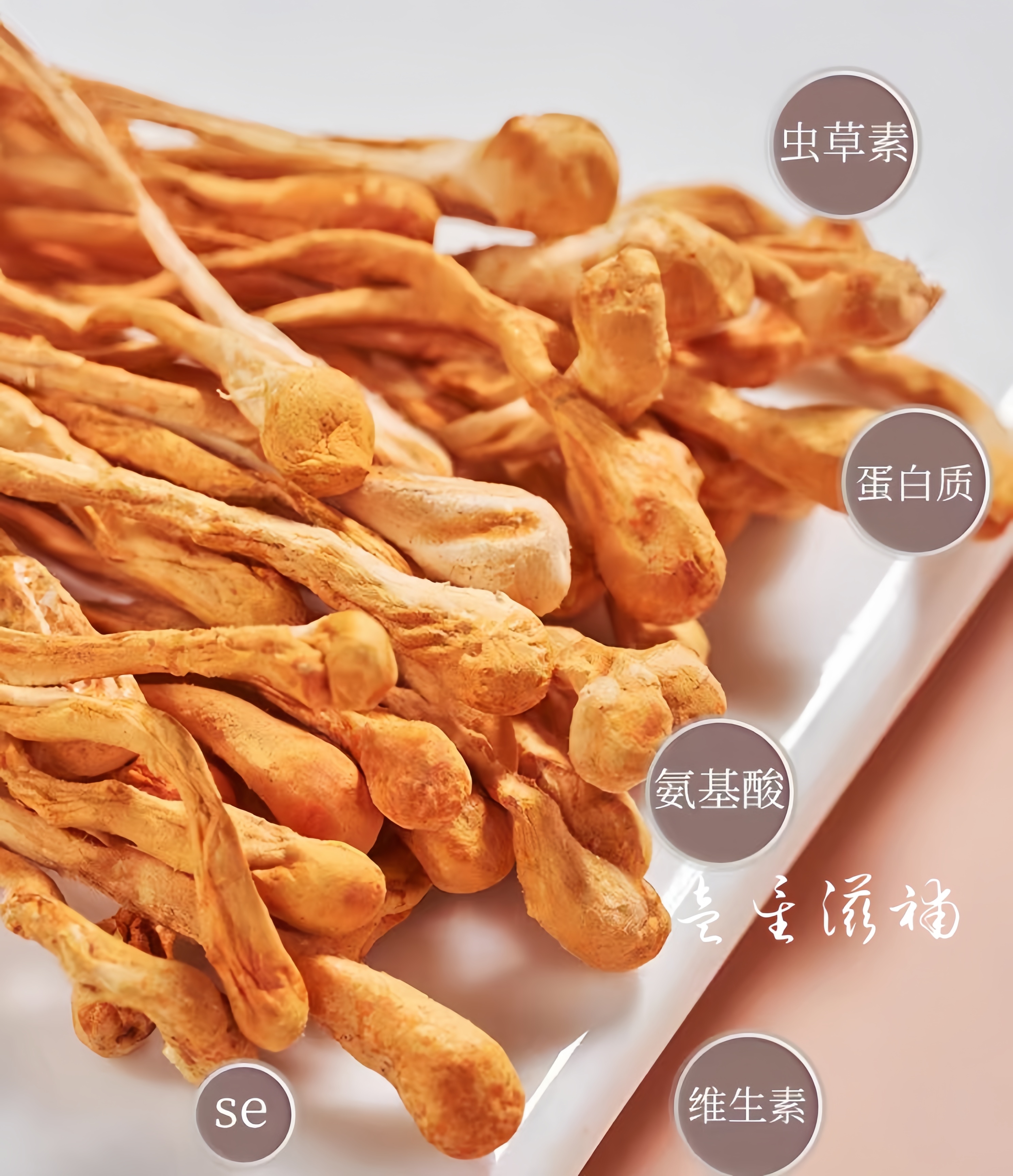 【虫-草-花】云南高山现收农家晾晒自然煲汤炒菜好吃营养500克