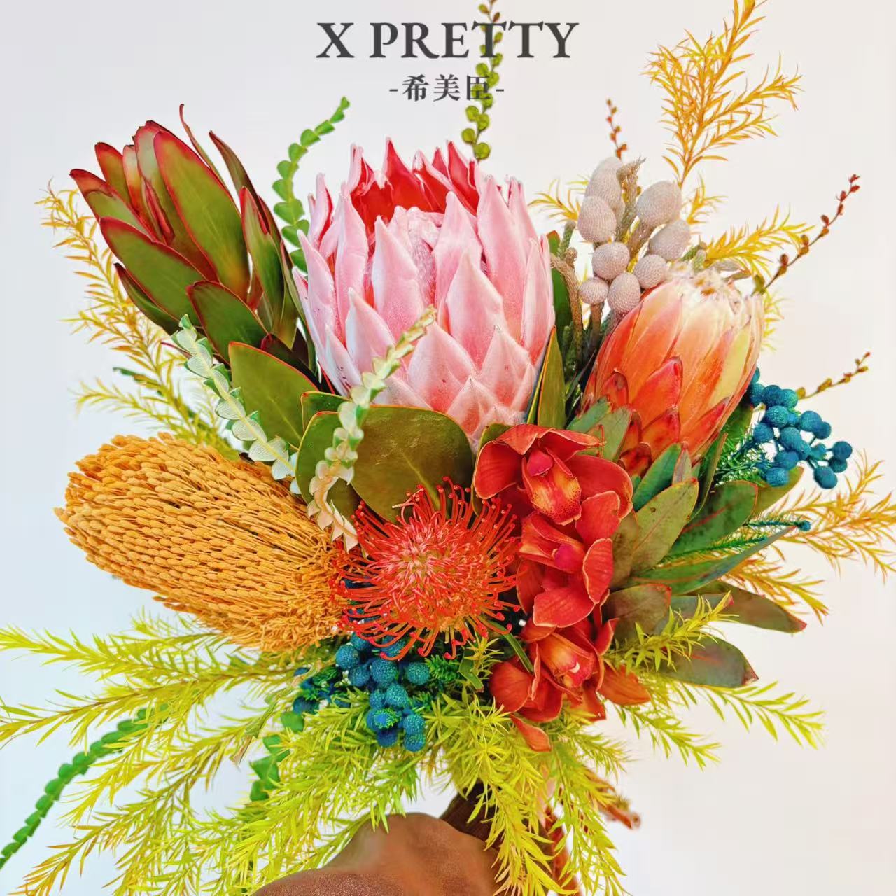 【心想事橙】超A级南非进口鲜花   可做干花  存放时间久