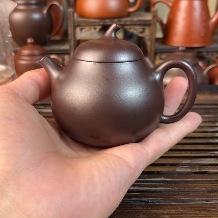 茶壶紫砂原矿紫砂手工制作