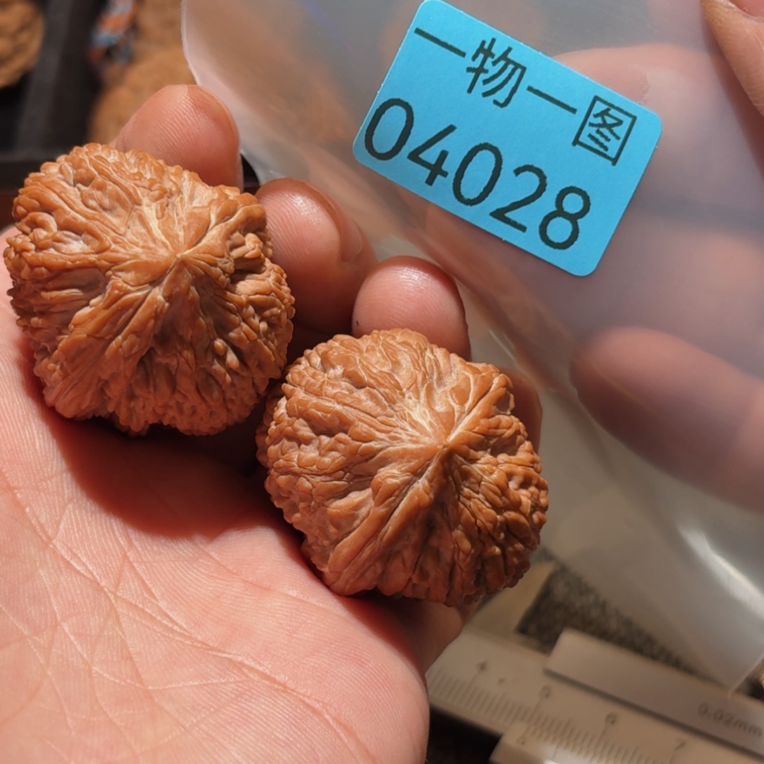 文玩核桃把件蒜头