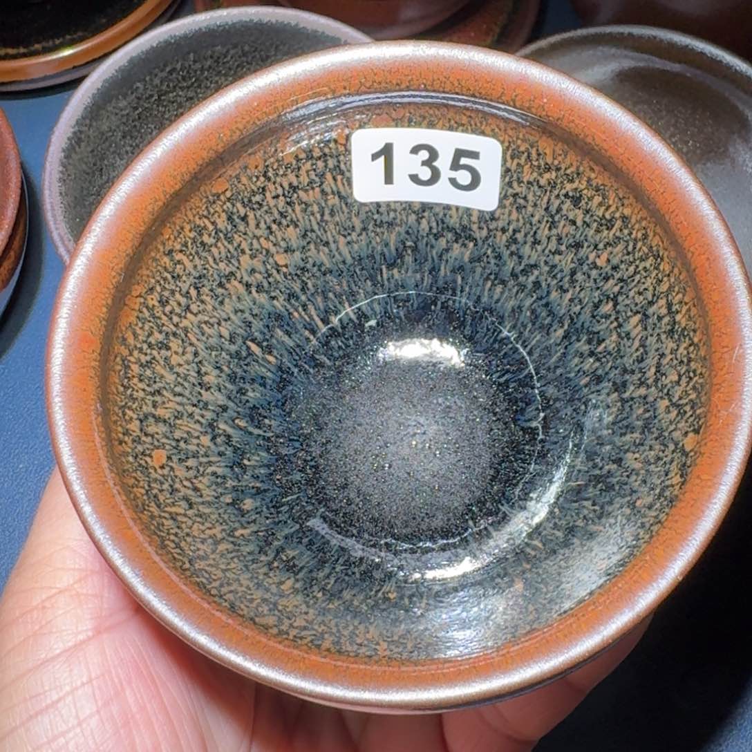 小雨茶盏，手工柴烧，