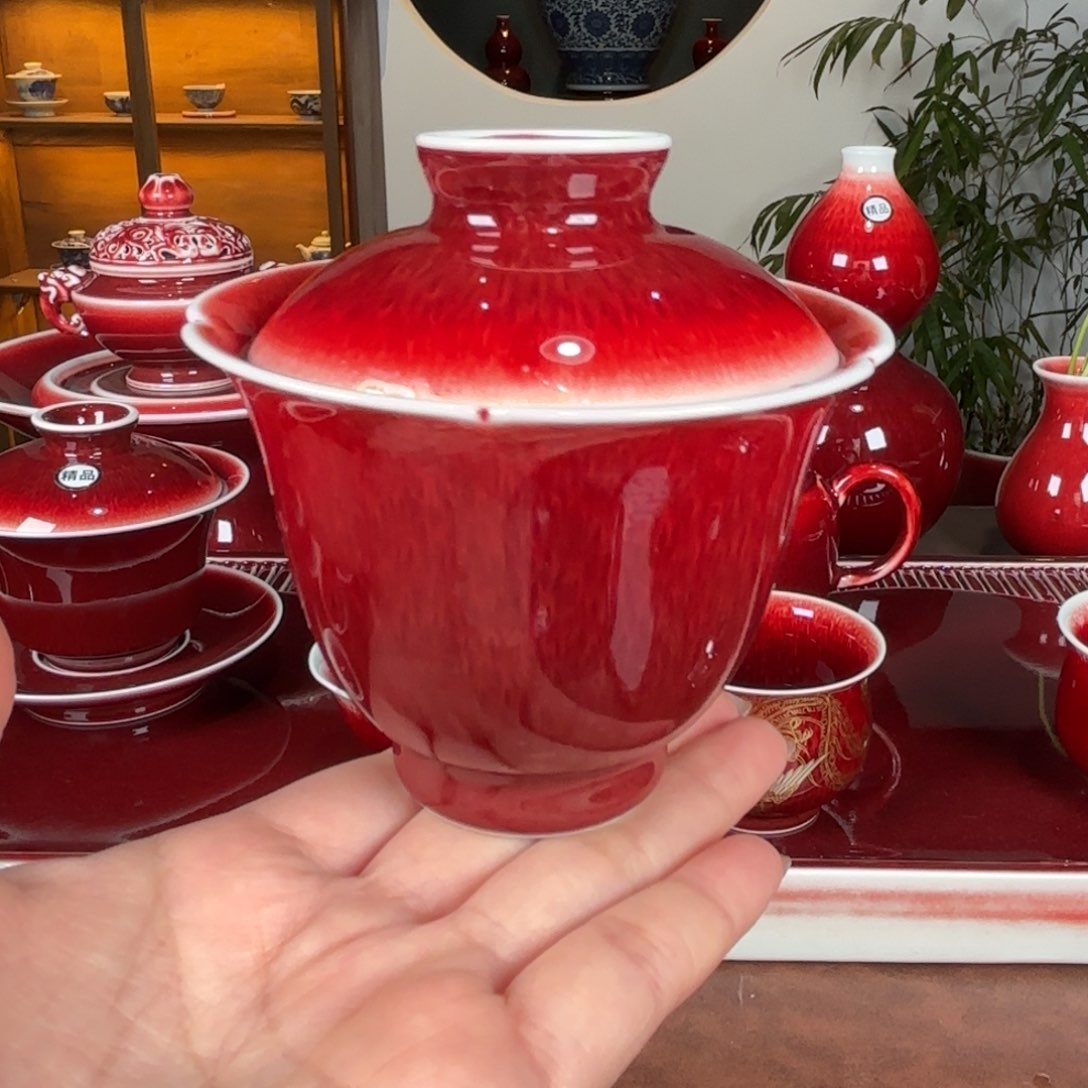 杯闻轩坊开播福利 二才盖碗