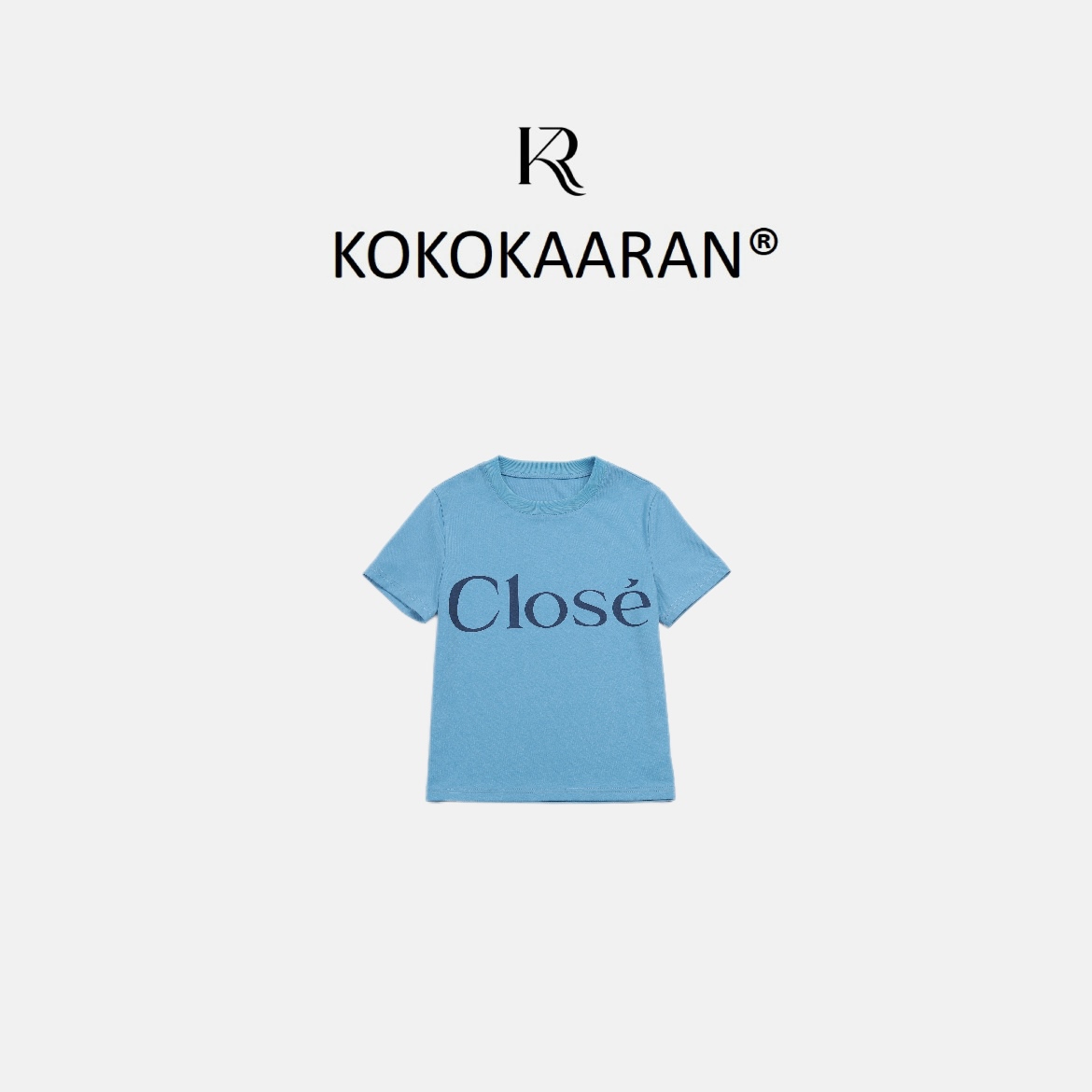 【于月专属】100棉显瘦百搭圆领字母印花短袖SH250369