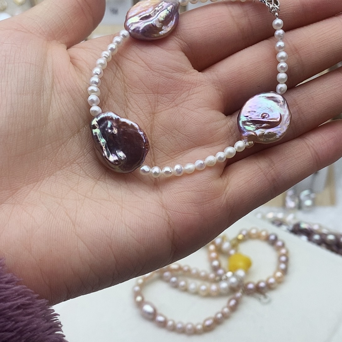 未镶嵌淡水珍珠手绳