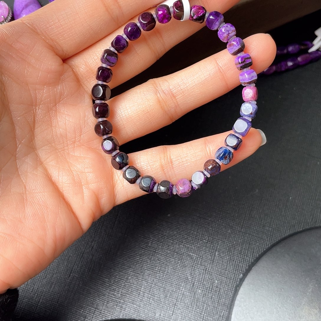 苏纪石（舒俱来）未镶嵌手链