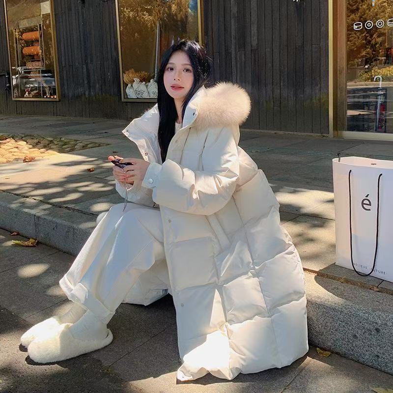 H2百搭保暖加厚休闲大被子羽绒服韩版编码大码羽绒服