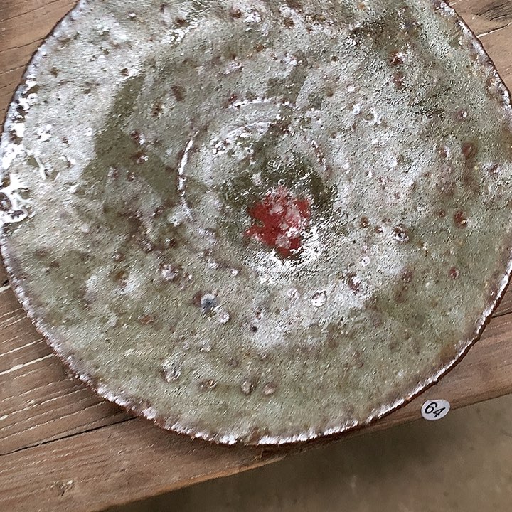 浪鬼柴烧日用美器明*盘