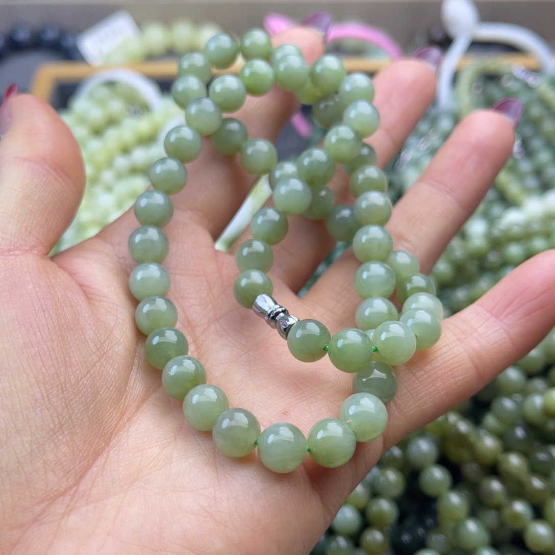 和田玉手链未镶嵌