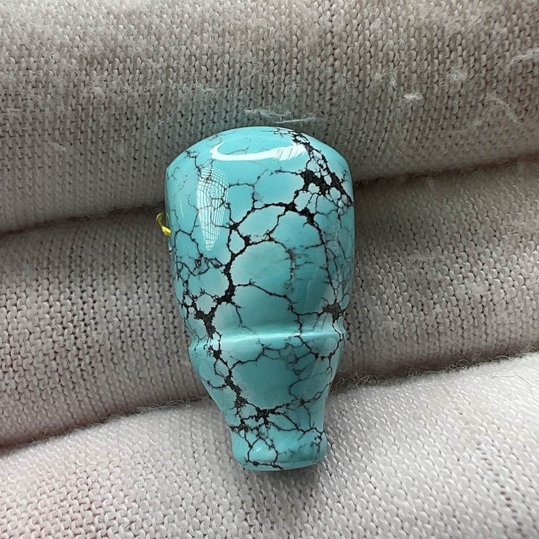 绿松石三通 未镶嵌