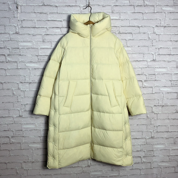 播江南女装20245冬新款加厚保暖中长款立领羽绒服女5OAC15820