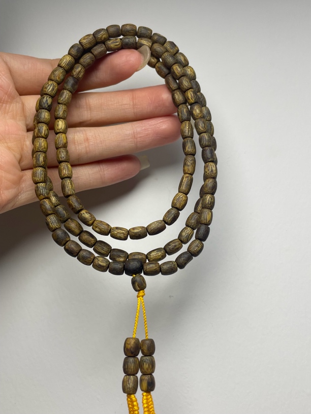 【性价比】编号⑥沉水桶鼓珠0.54-0.58mm不规整多样性发货一