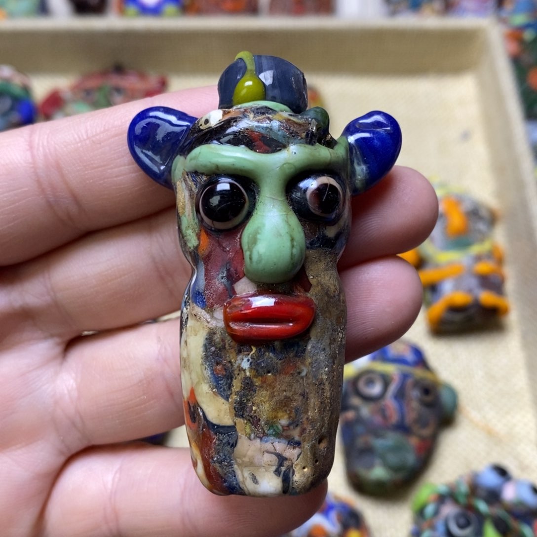 琉璃颈饰福利娃不退换074