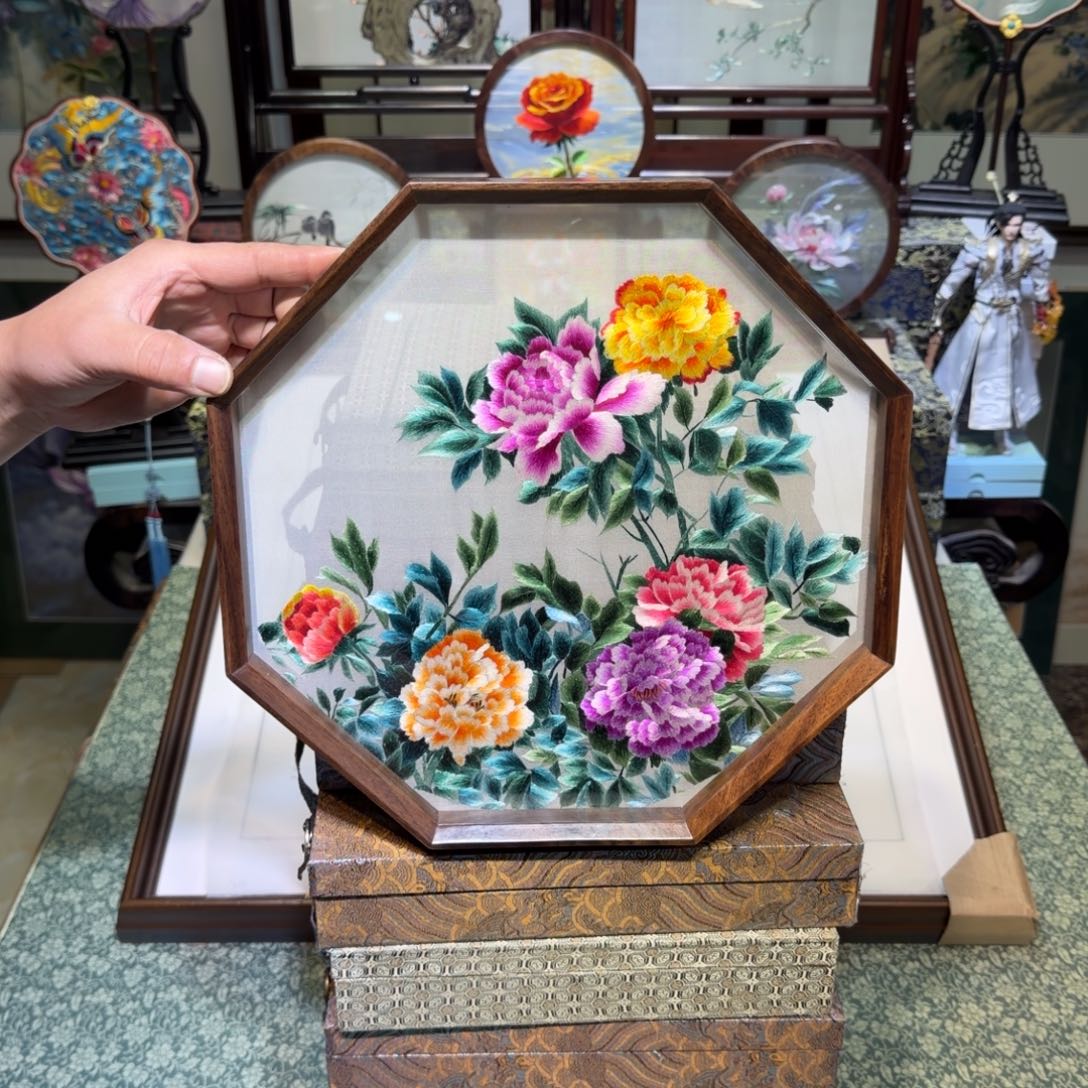 刺绣手工苏绣工艺异色