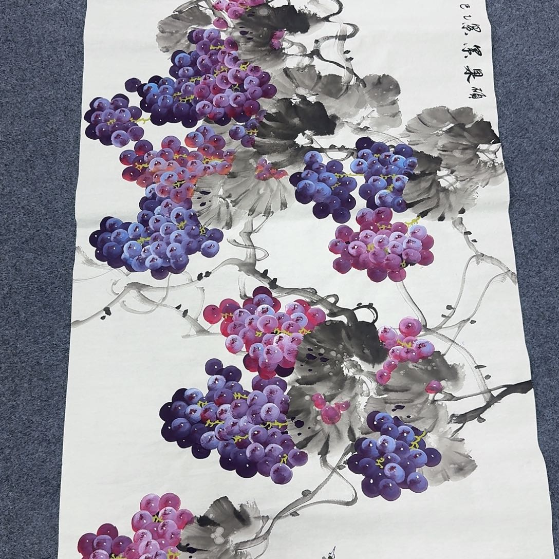 国画国画作品宣纸纯手绘