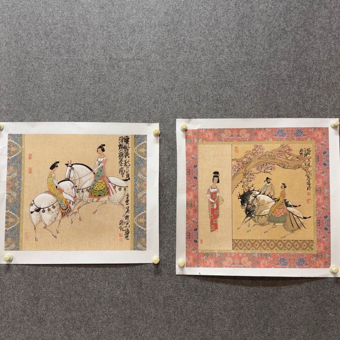 国画吴****签zz蒋凯老师手绘作品