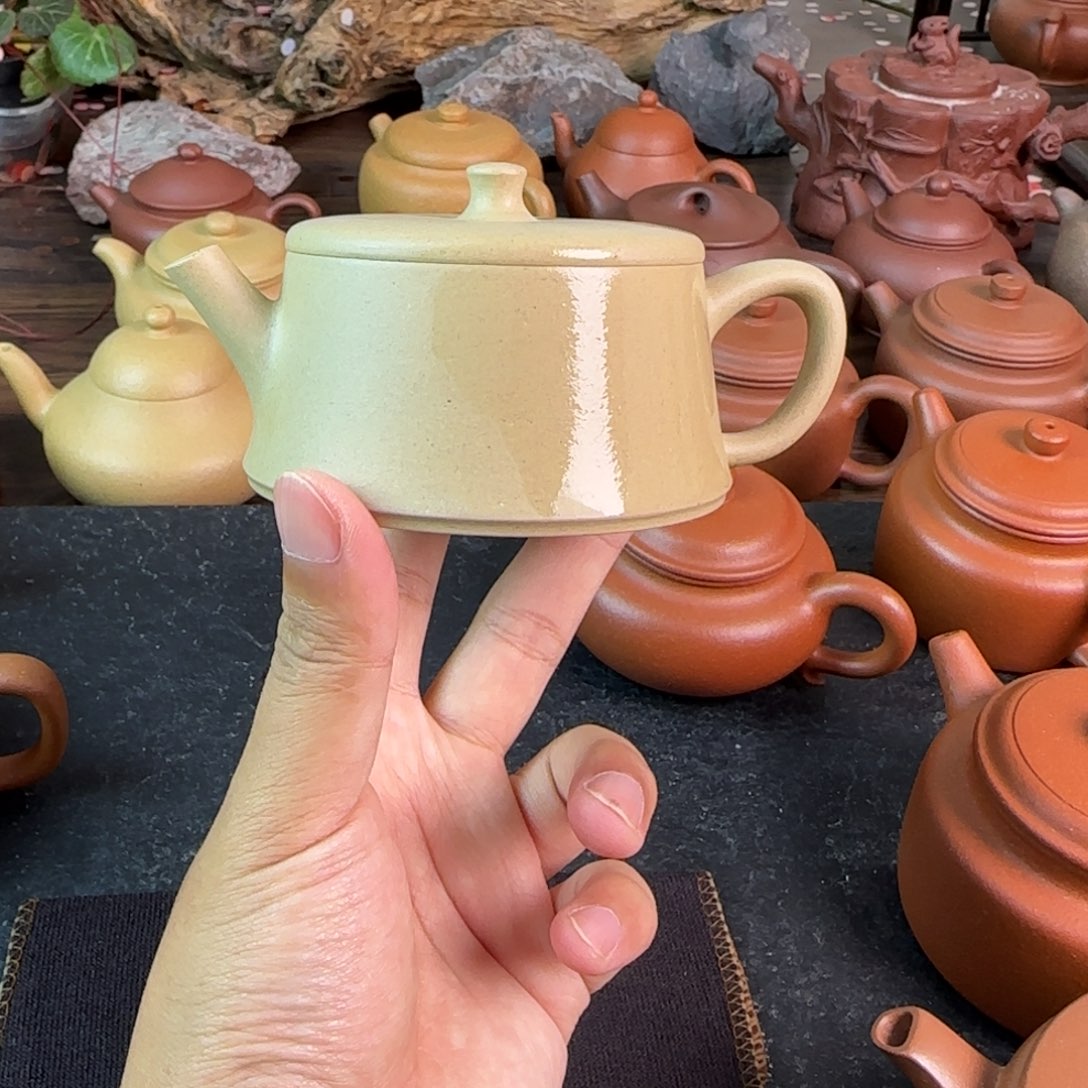 紫砂茶壶云柱 本段60目 紫砂壶