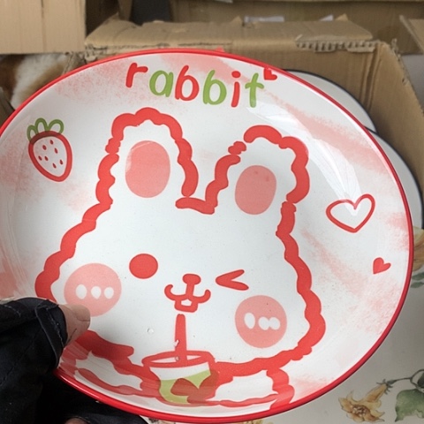 盘陶瓷制品满25拼单发货默认微瑕