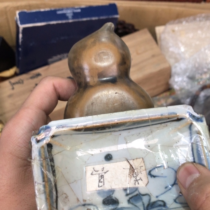 陶瓷孤品单件车里拍