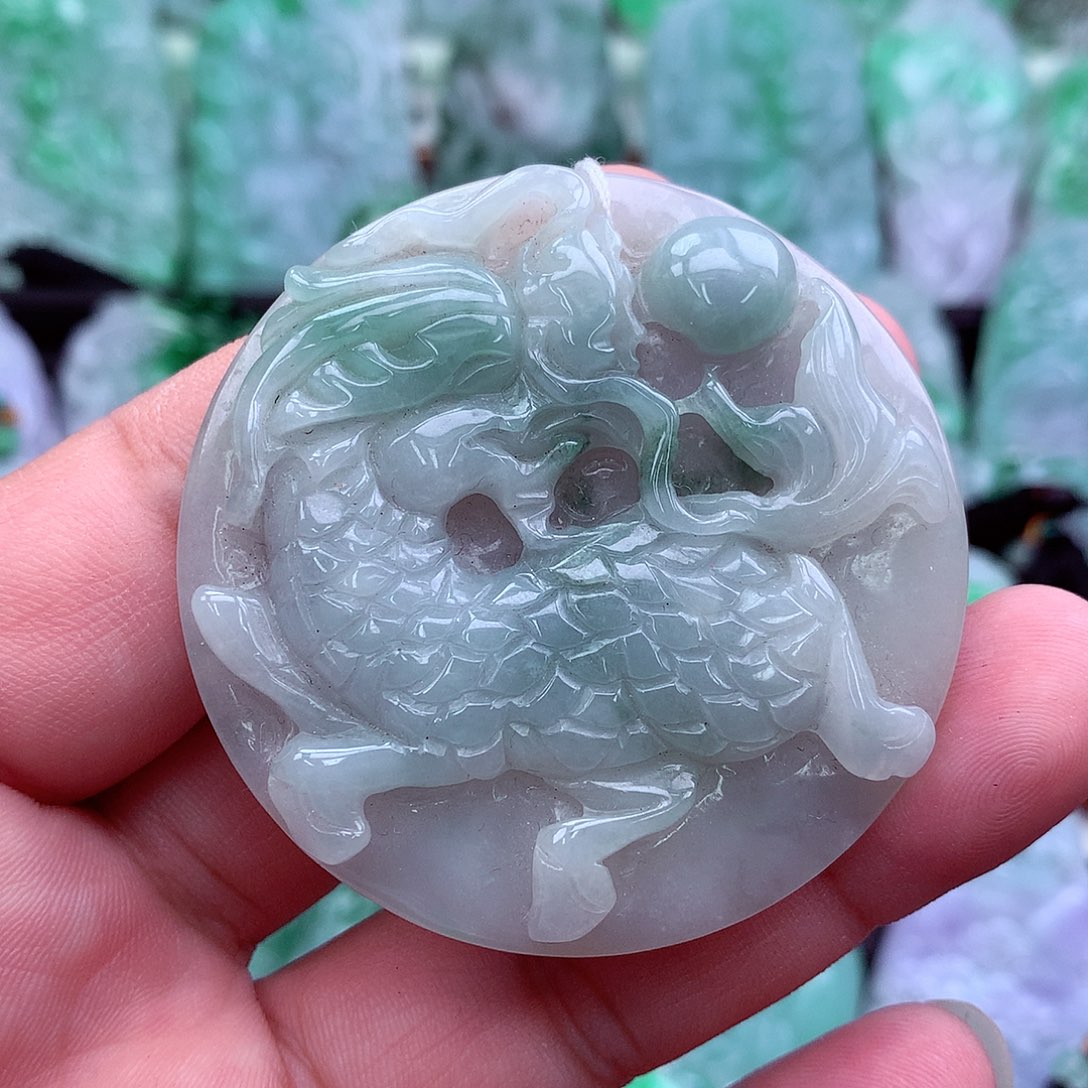 翡翠吊坠(不含链)未镶嵌
