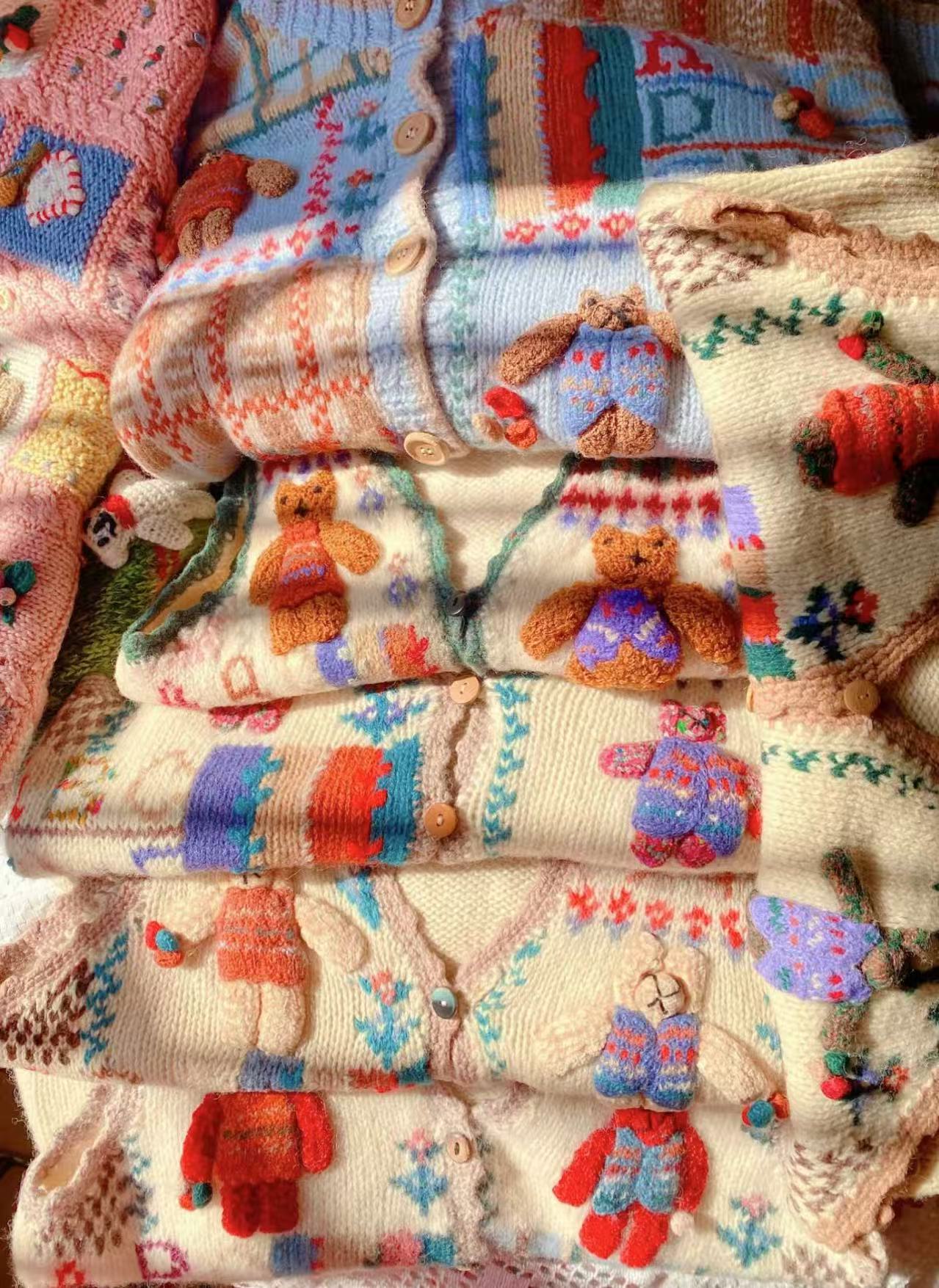 451-500秋冬女装马夹马甲复古刺绣韩版宽松可爱套头开杉无袖加厚