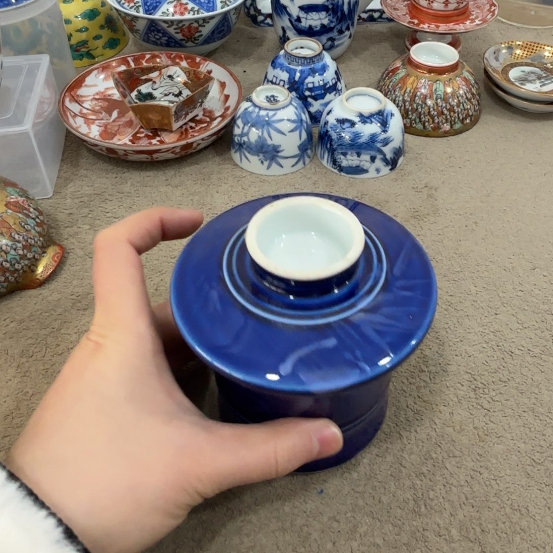 瓷片非常好看漂亮的物品 