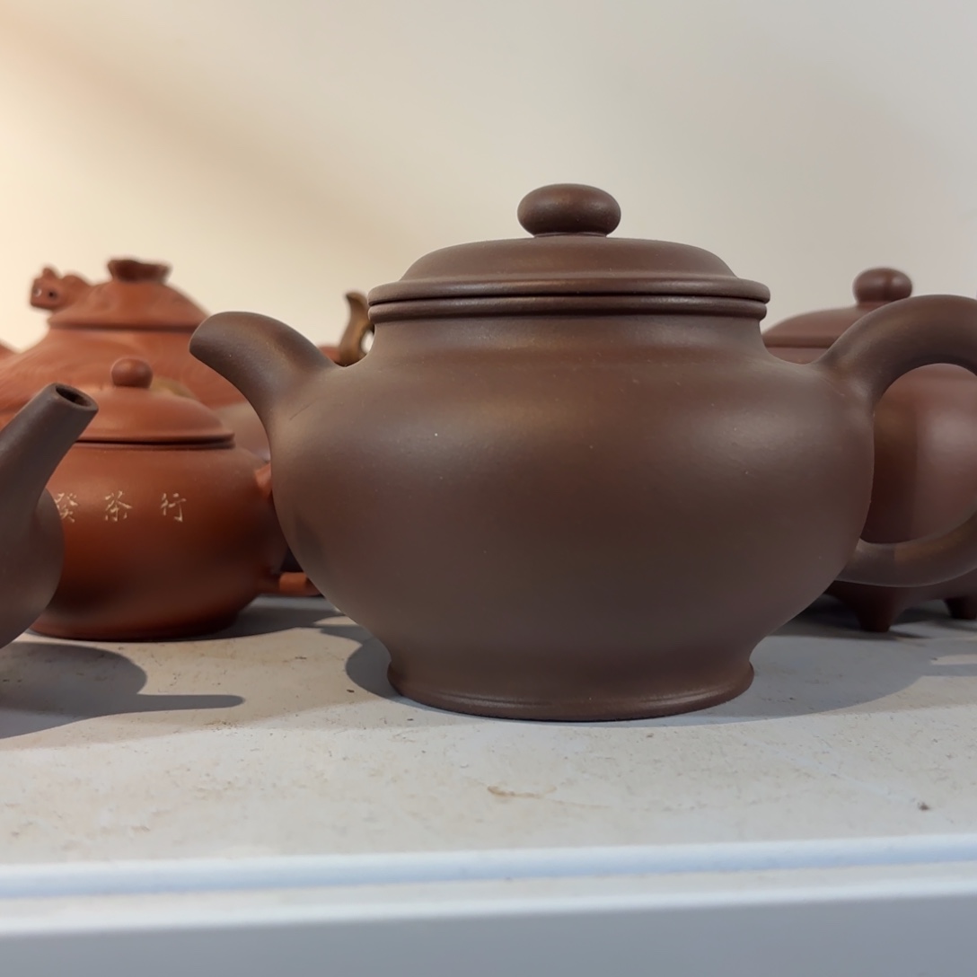 小***克紫砂茶壶紫砂和花木也可以做成盆栽盆景用它