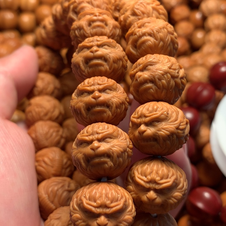 【闪购商品】猴头核桃手串风*悟空