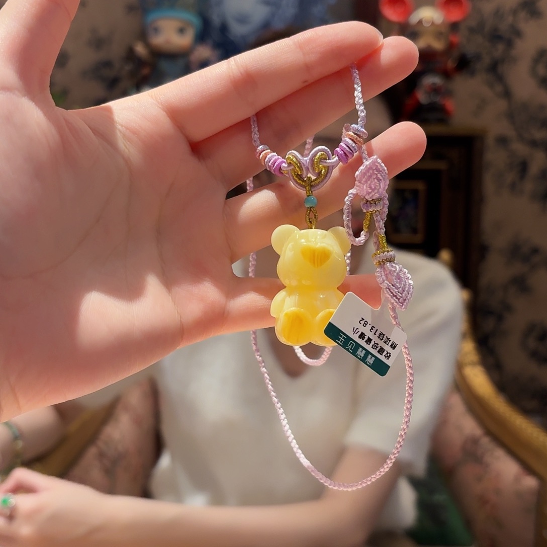 蜜蜡颈饰未镶嵌颈饰