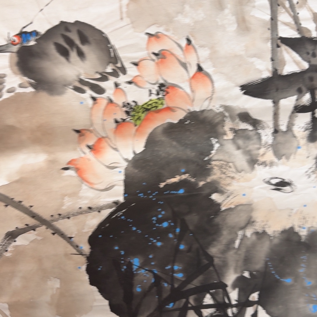 国画国画作品山水花鸟纯手绘随机发