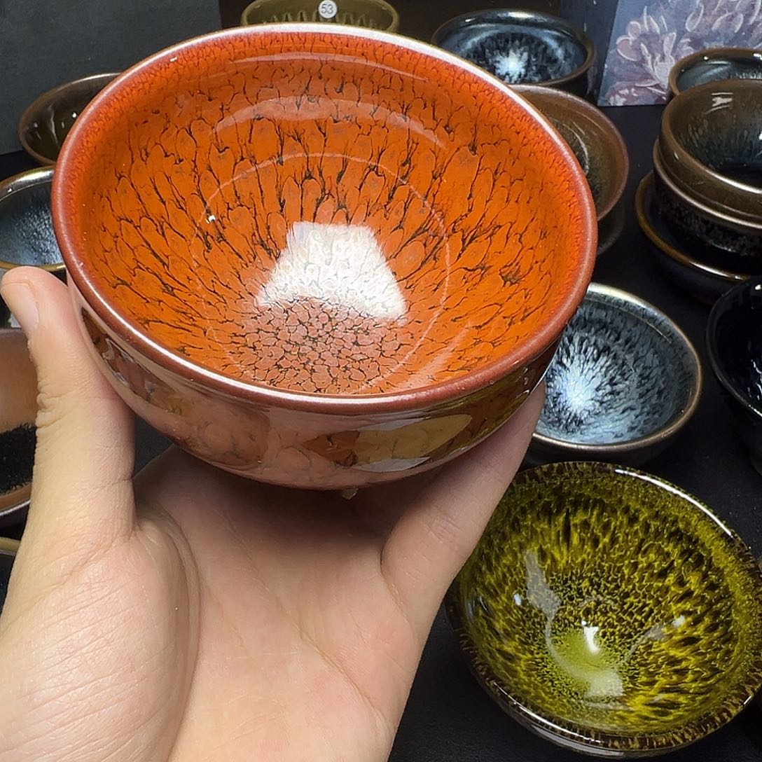 l***n茶盏119建窑建盏主人杯 