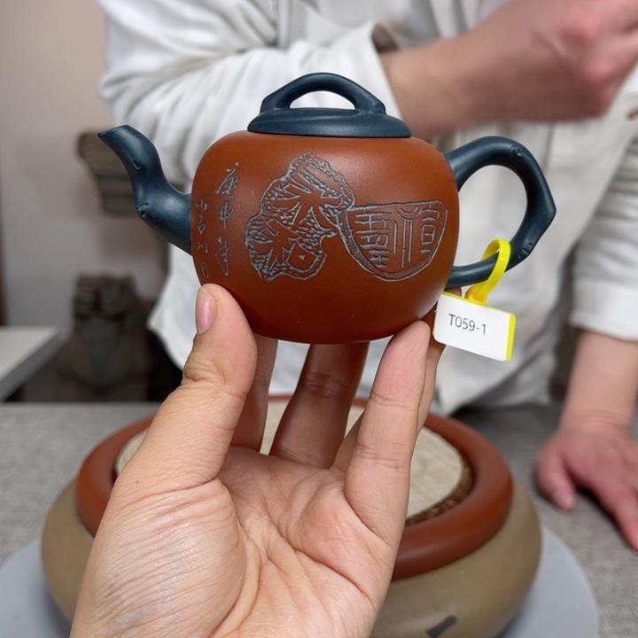 紫砂茶壶紫砂刻绘