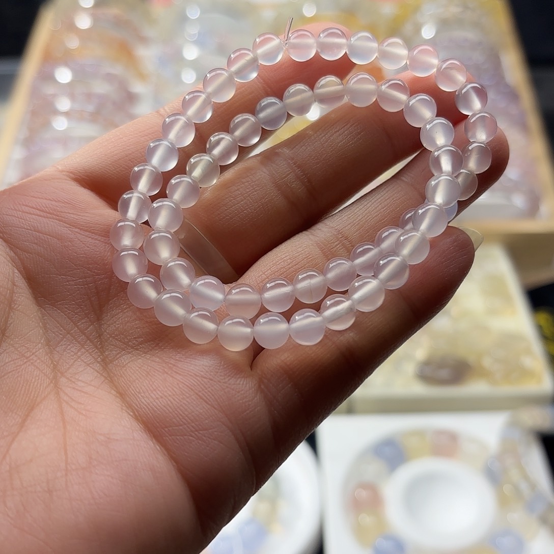 玛瑙/玉髓未镶嵌手链