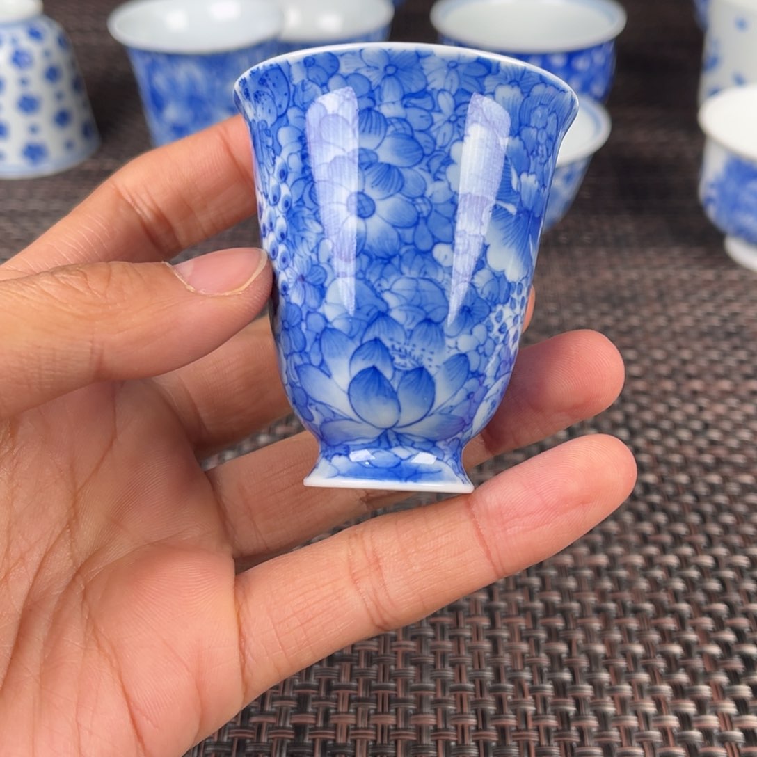 瓷片景德镇陶瓷杯子