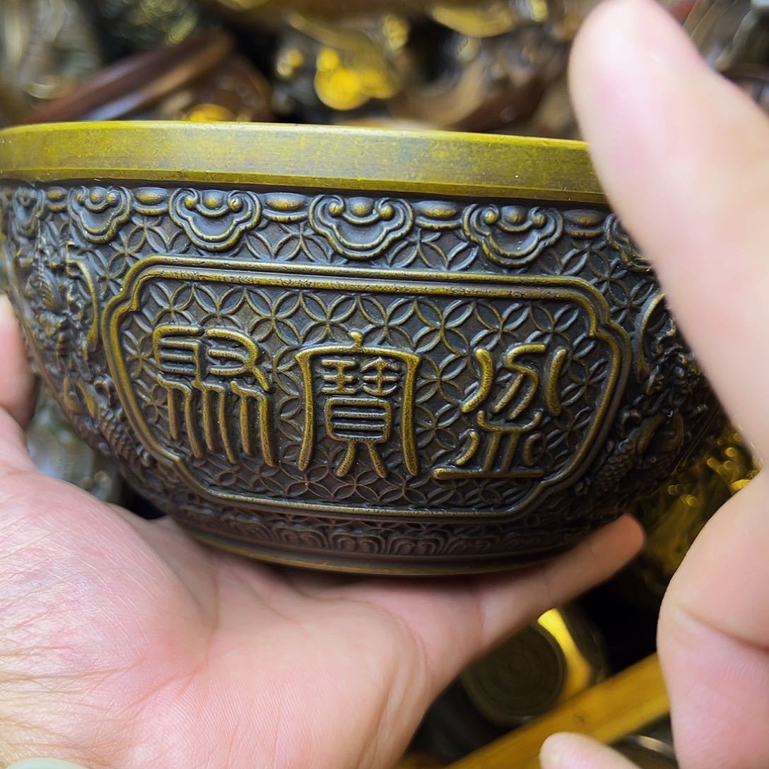 精品铜器精美文玩摆件