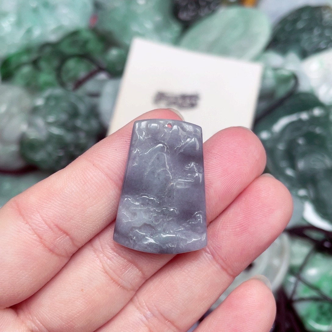 翡翠未镶嵌颈饰11111