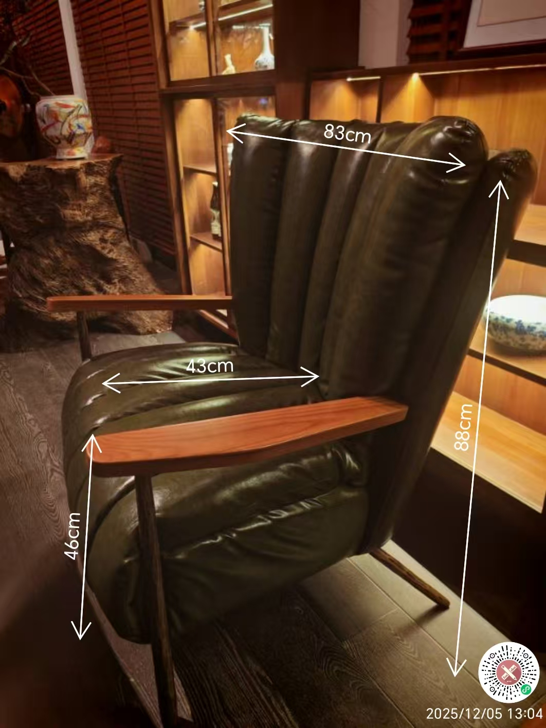 复古风轻奢单人沙发椅2025款中古风雪茄椅美式教父椅老虎椅北欧