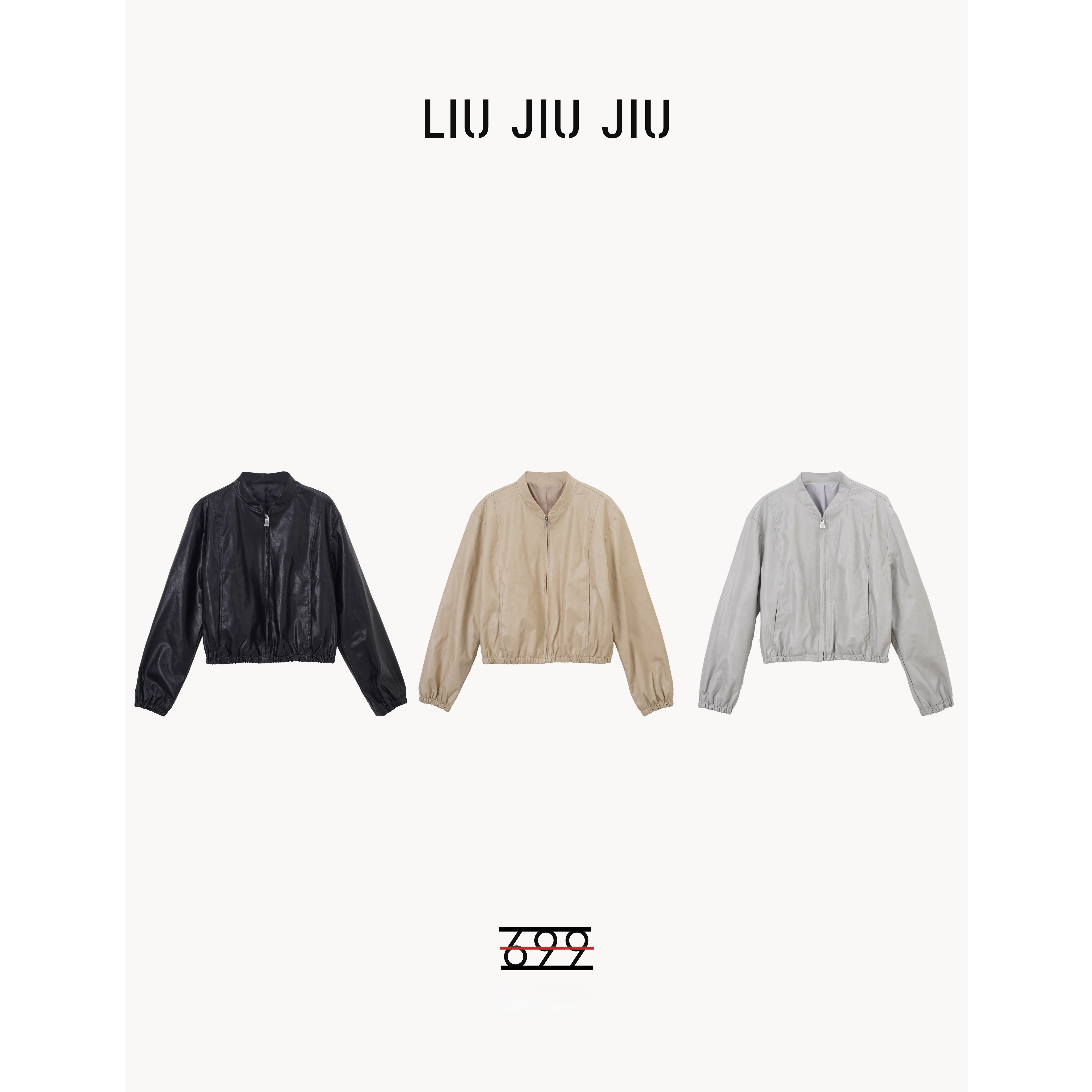 LIUJIUJIU 韩版宽松气质复古夹克外套春秋休闲时尚上衣WT3552L