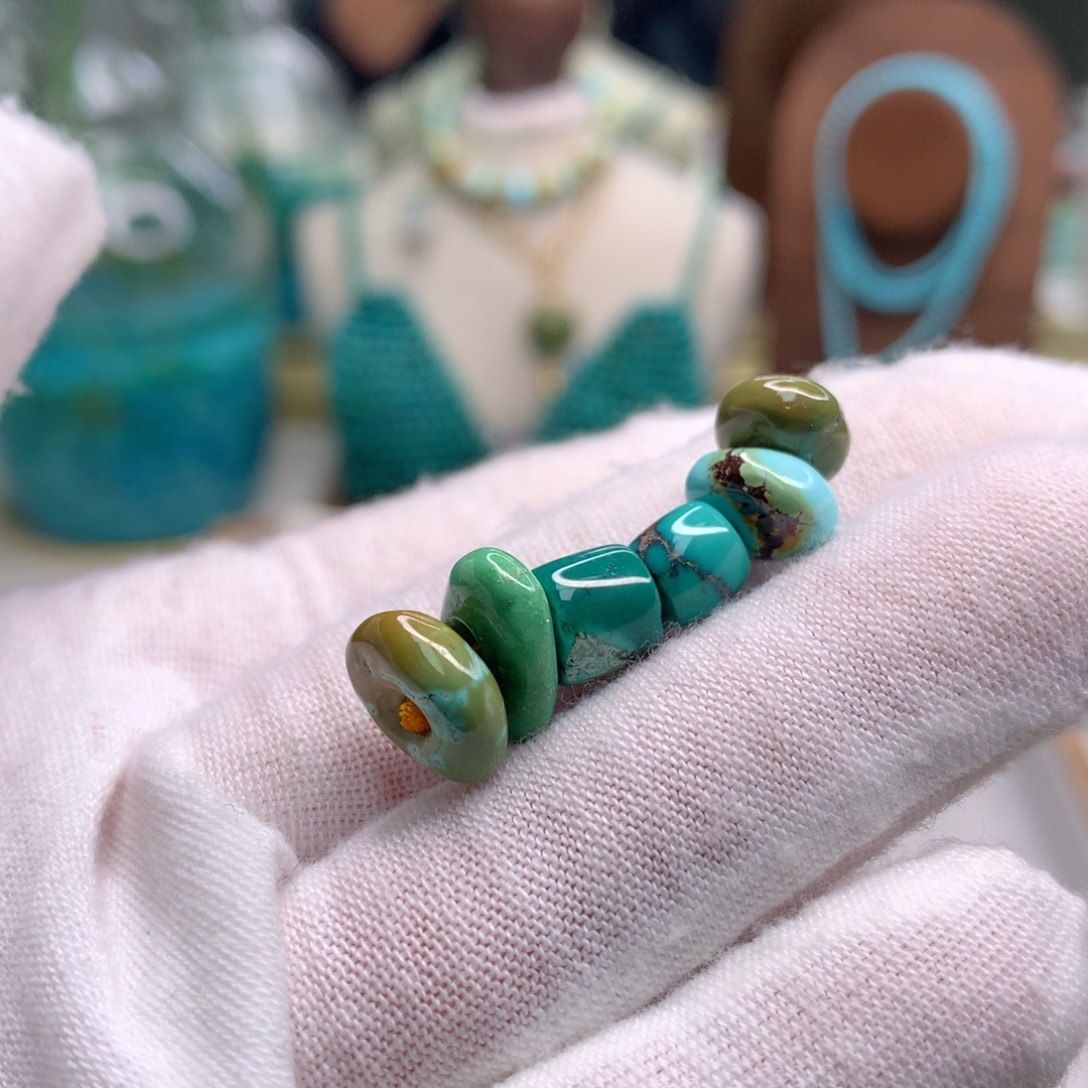 绿松石未镶嵌配饰