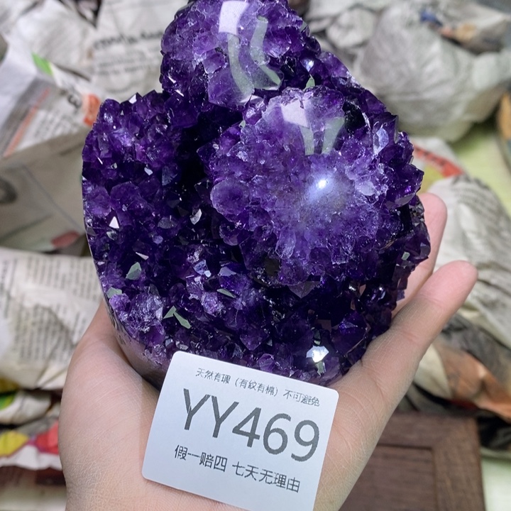 水晶天然水晶居家办公摆件未镶嵌