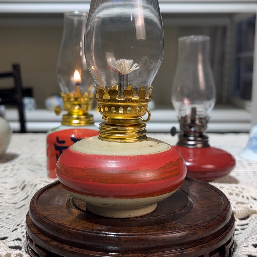 摆件景德镇陶瓷香薰灯