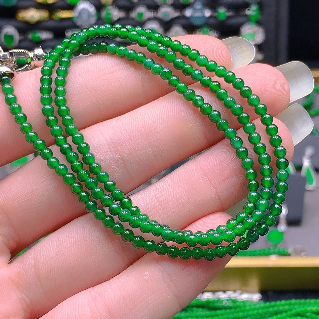 未镶嵌手链翡翠天然