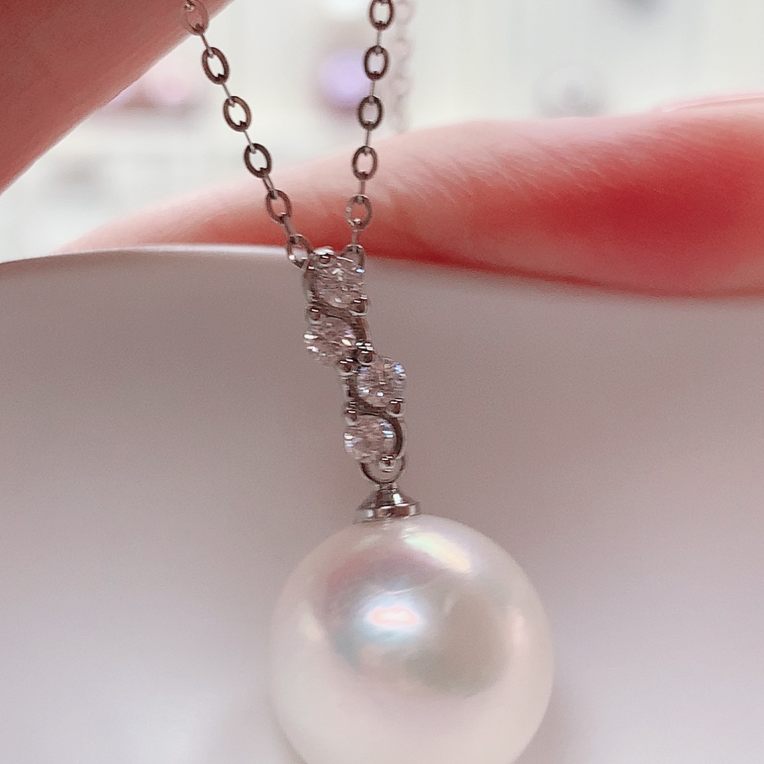 吊坠(赠链)淡水珍珠合金