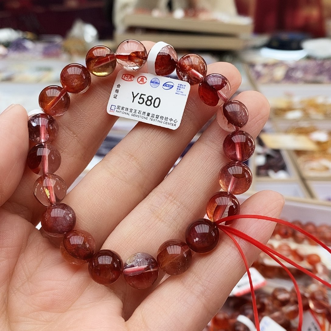 水晶手链未镶嵌野****?Y580胶花