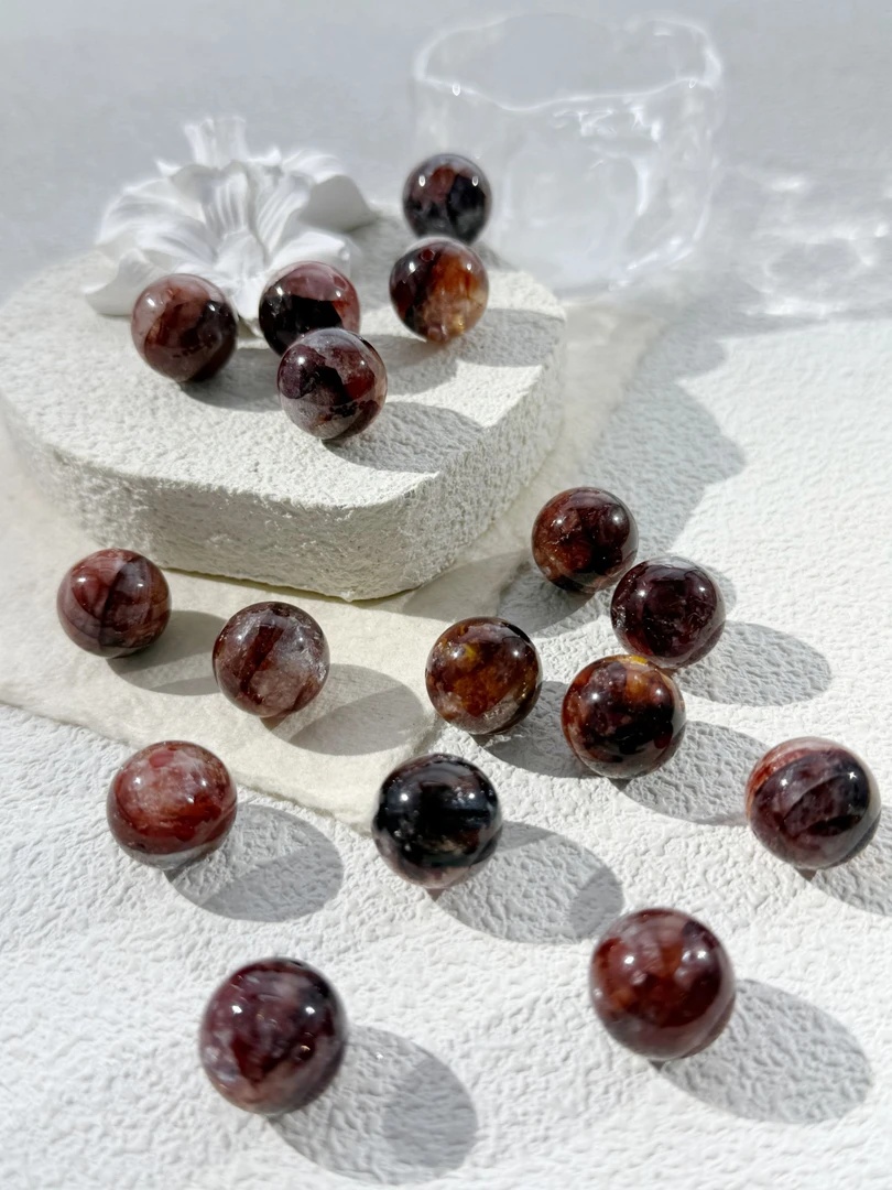 浴火朱雀牛血红胶花单珠多样性发其一/1个