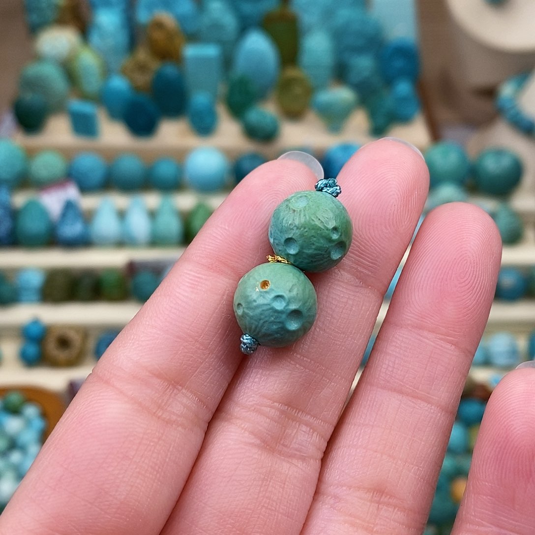 绿松石珠宝奇石未镶嵌