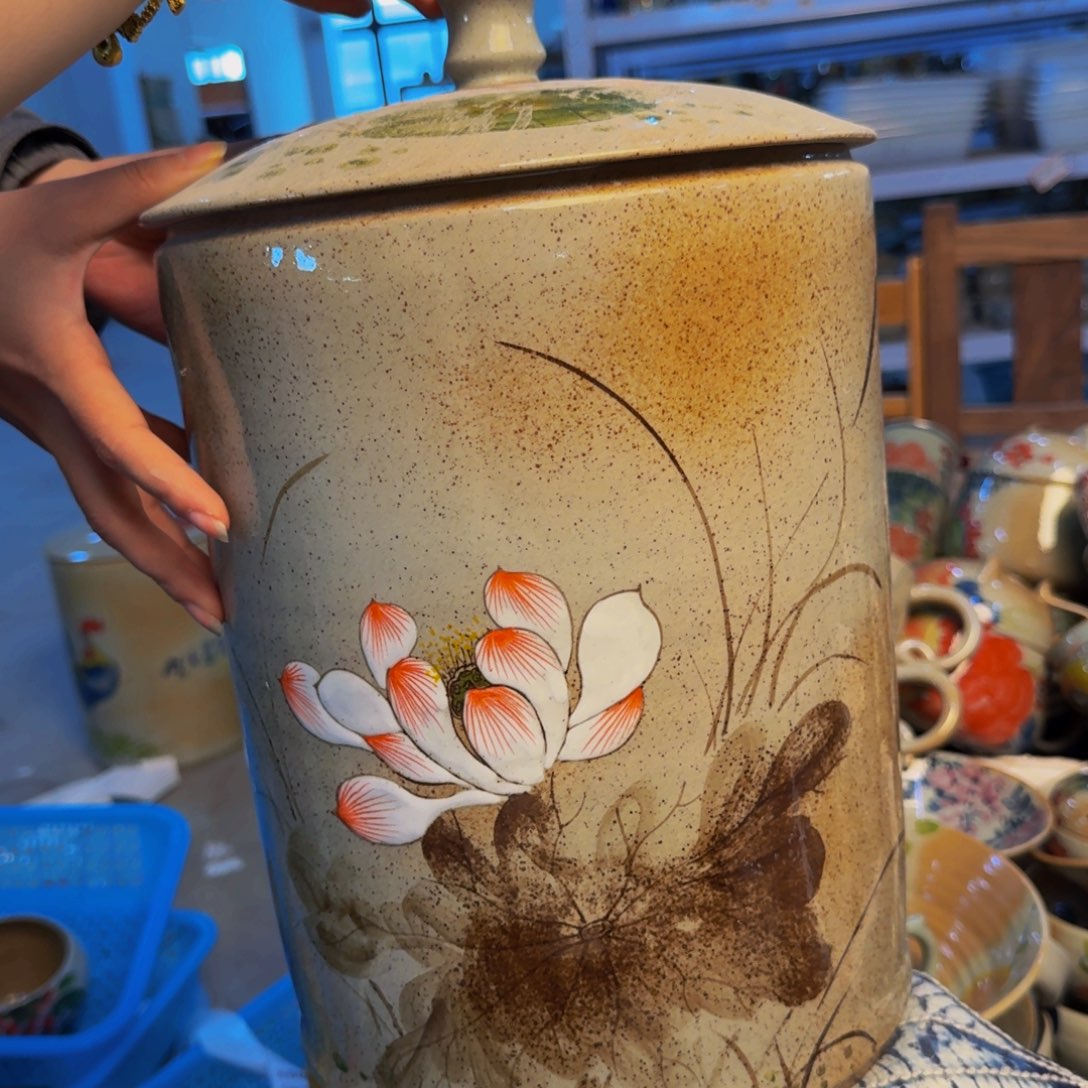 瓷片景德镇陶瓷手工手绘